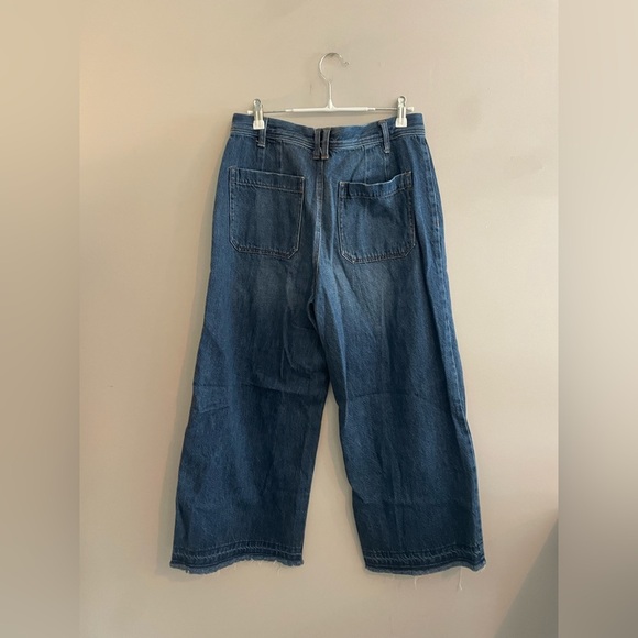 Sincerely Jules Wide Leg Dark Wash High Waisted Jeans - Picture 5 of 5